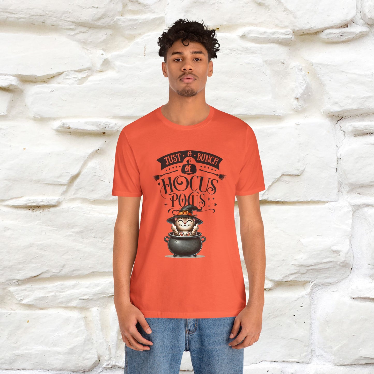 "Just A Bunch Of Hocus Pocus" Cat  T-shirt |Nunu&Miao Studio - Nunu&Miao Studio