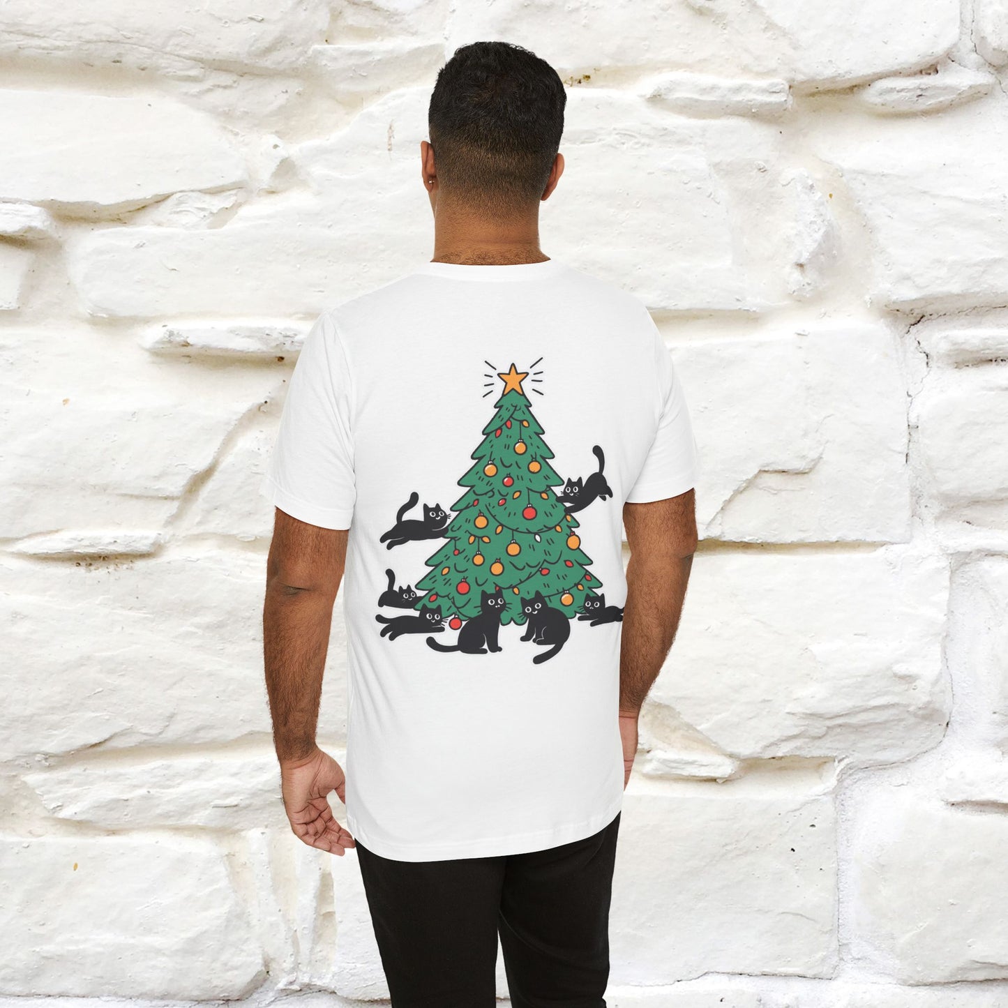 “Cat Christmas Tree” | Cat T-Shirt | Nunu&Miao Studio