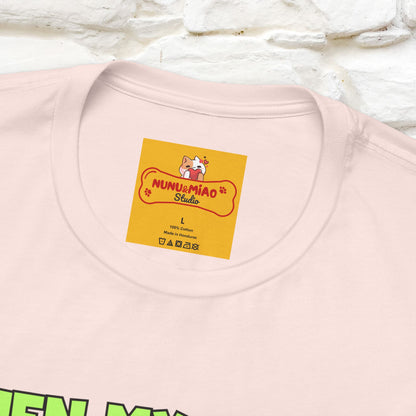 "When My Sister Cooks" Funny Cat  T-shirt |Nunu&Miao Studio - Nunu&Miao Studio