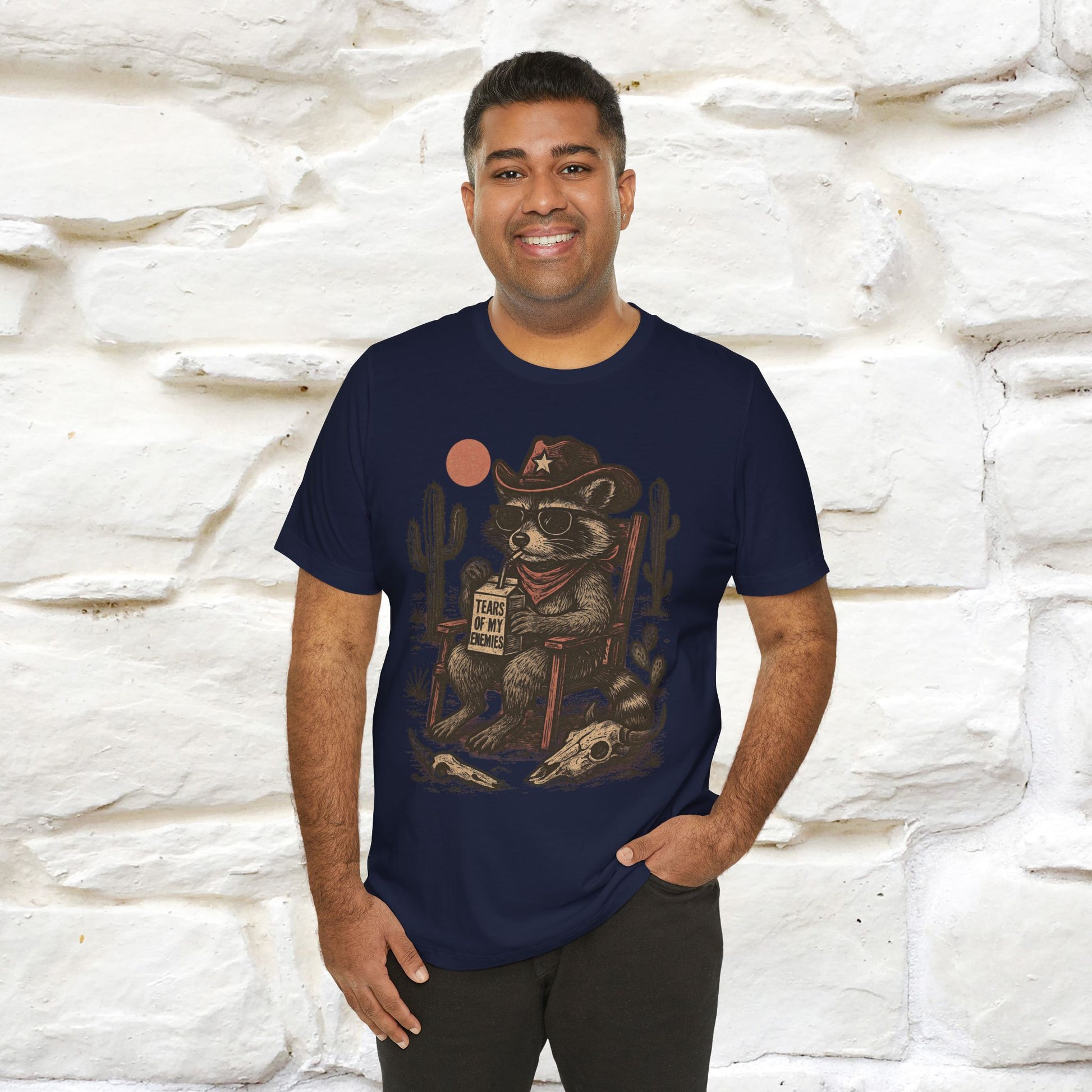 "Tears Of My Enemies" Cat T-shirt |Nunu&Miao Studio - Nunu&Miao Studio
