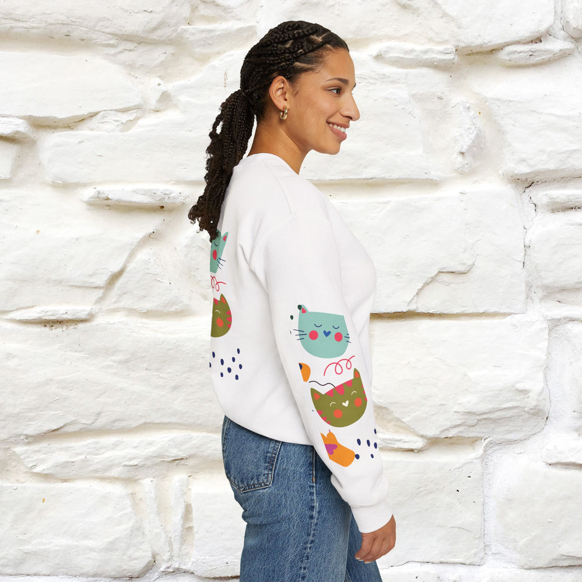 ''Catnaval'' |Cat Sweatshirt | Nunu&Miao Studio