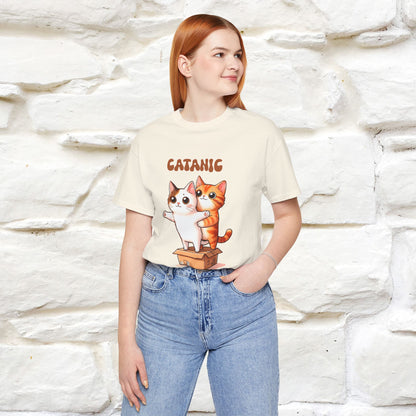 ''Catanic'' Cat T-Shirt | Nunu&Miao Studio - Nunu&Miao Studio