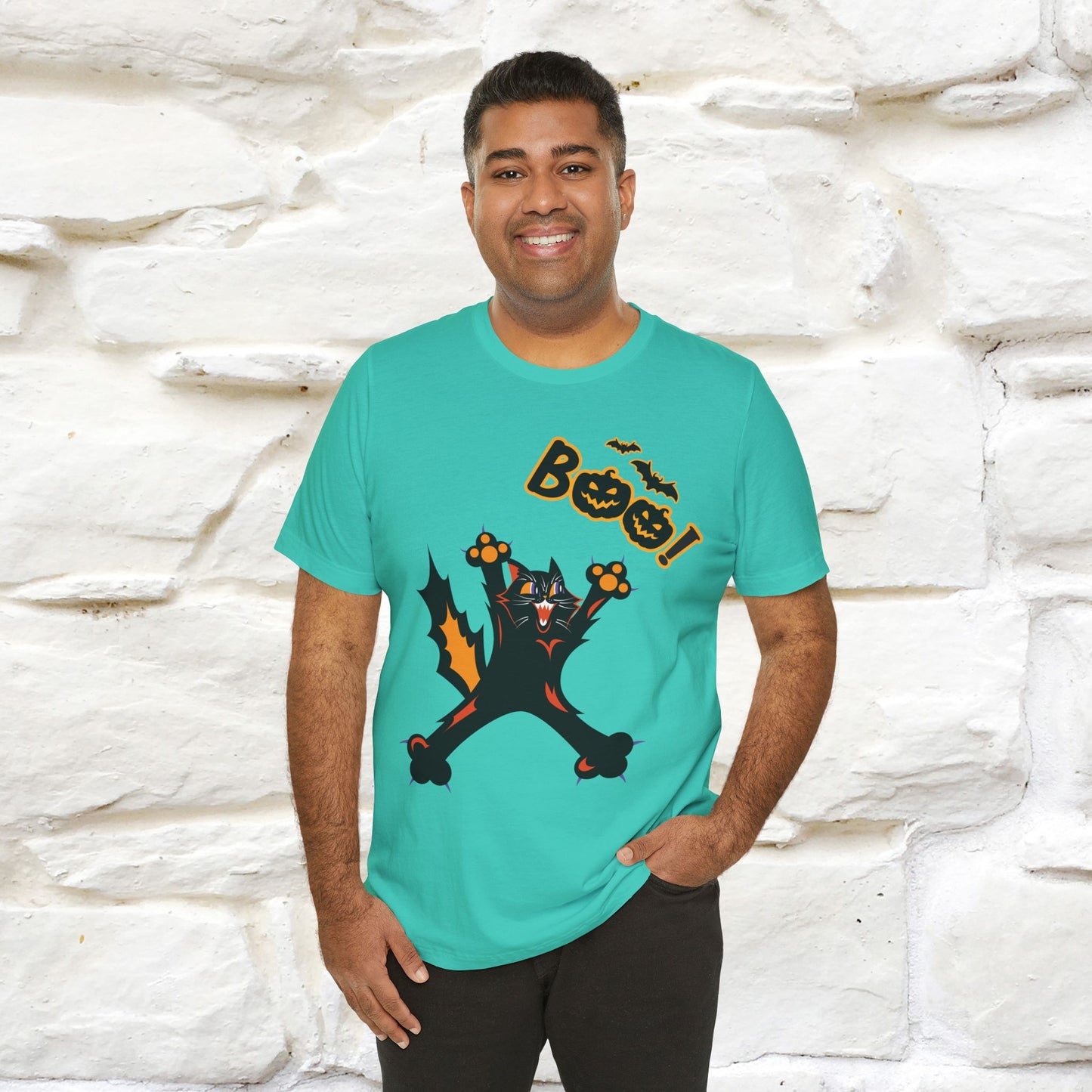 "Boo" Cat  T-shirt |Nunu&Miao Studio - Nunu&Miao Studio