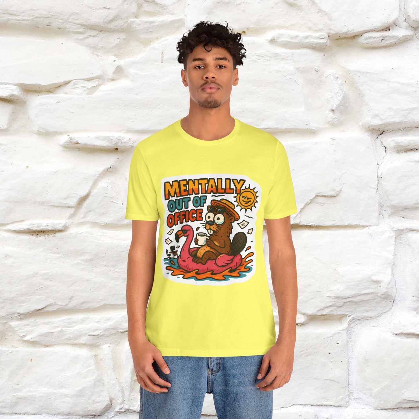 ''Mentally Out Of Office''|  Sarcastic Cat T-Shirt | Nunu&Miao Studio