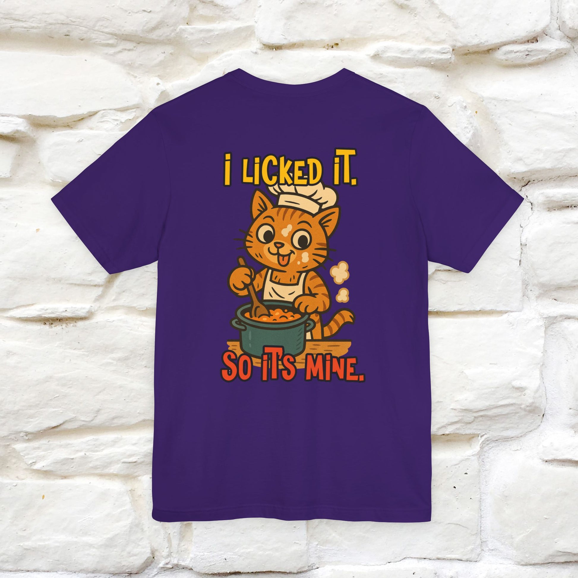 "I Licked It. It's Mine  " |Cat T-Shirt | Nunu&Miao Studio - Nunu&Miao Studio