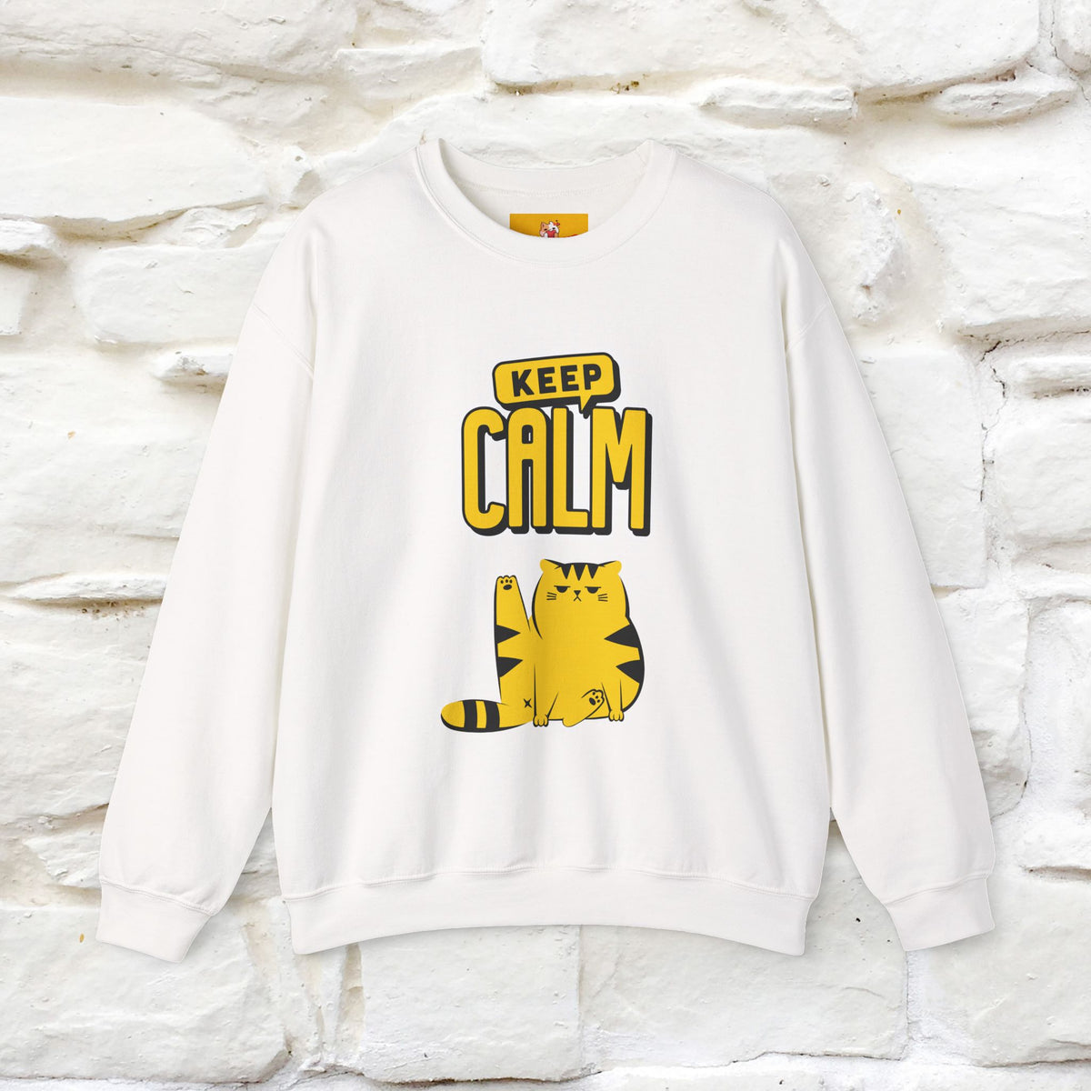 "Keep Calm'' |Cat Sweatshirt | Nunu&Miao Studio