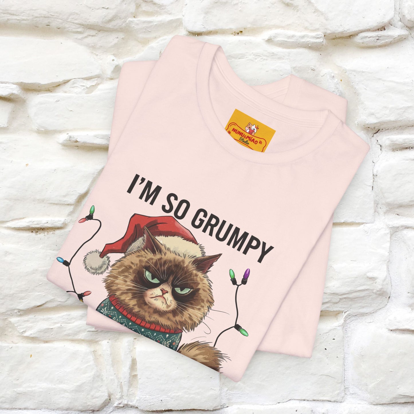 "I'm So Grumpy, I'm Not Even Talking To Myself" |Funny T-Shirt | Nunu&Miao Studio