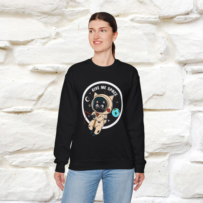 ''Give Me Space'' |Cat Sweatshirt | Nunu&Miao Studio