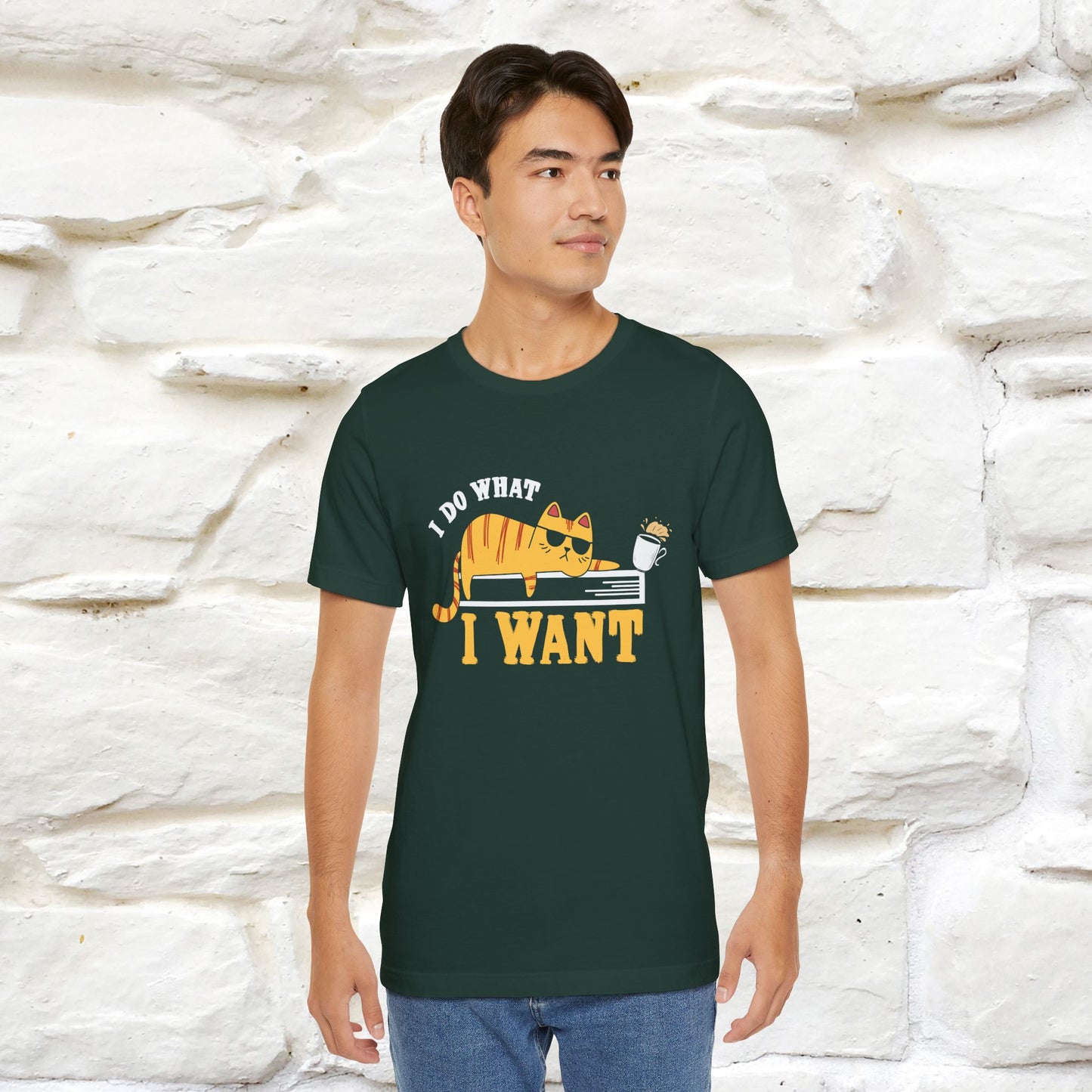 "I Do What I Want" Cat T-Shirt | Nunu & Miao Studio - Nunu&Miao Studio