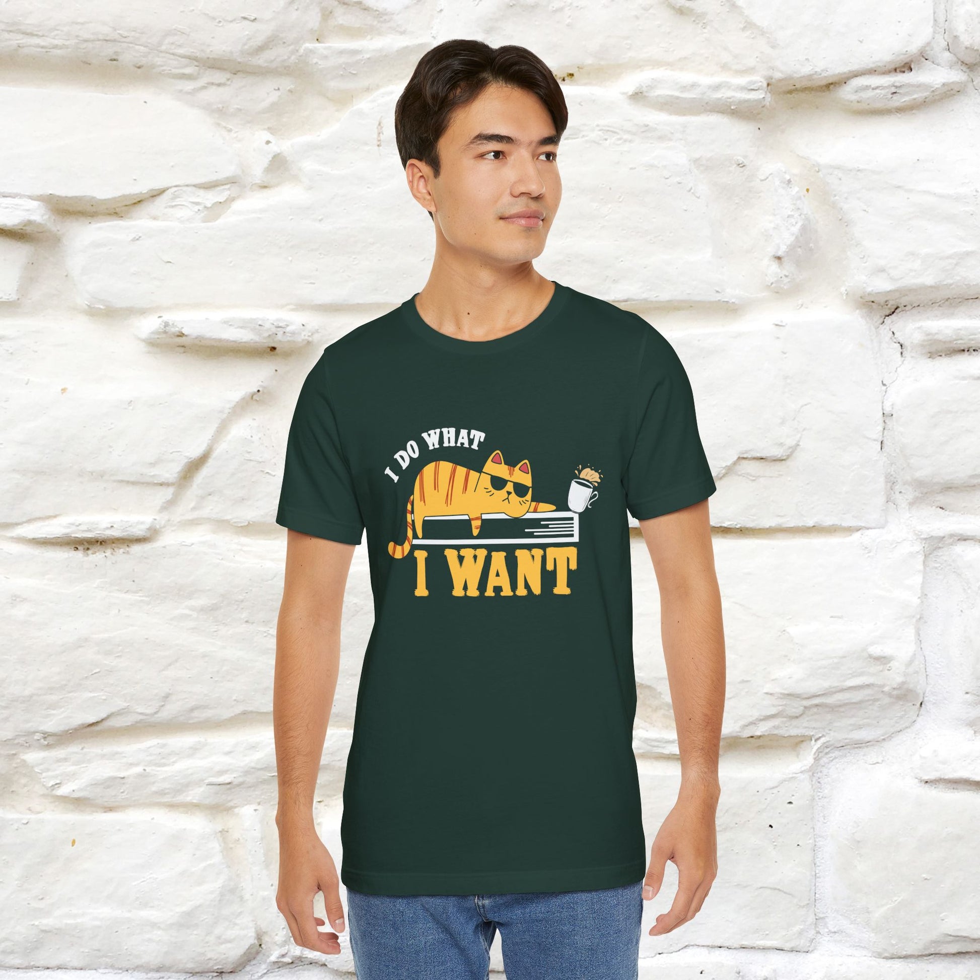 "I Do What I Want" Cat T-Shirt | Nunu & Miao Studio - Nunu&Miao Studio