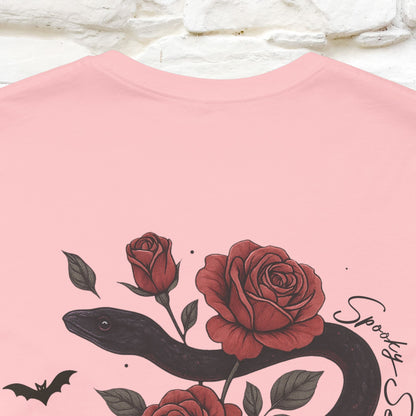 "The Rose and The Snake " Halloween T-shirt |Nunu&Miao Studio