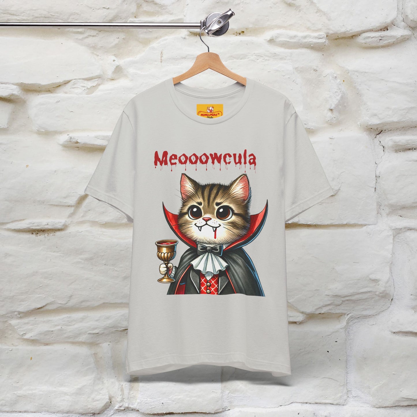 "Meooowcula" Cat T-shirt |Nunu&Miao Studio - Nunu&Miao Studio