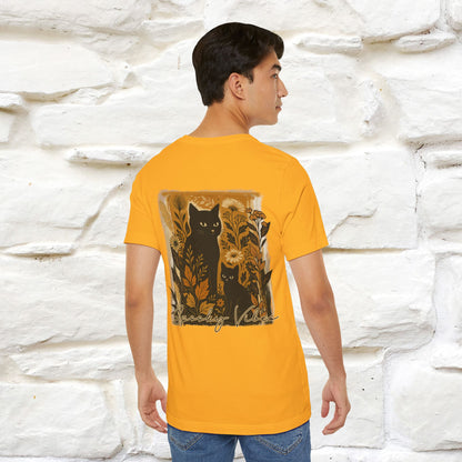 "Spooky Vibes" Cat T-shirt |Nunu&Miao Studio - Nunu&Miao Studio