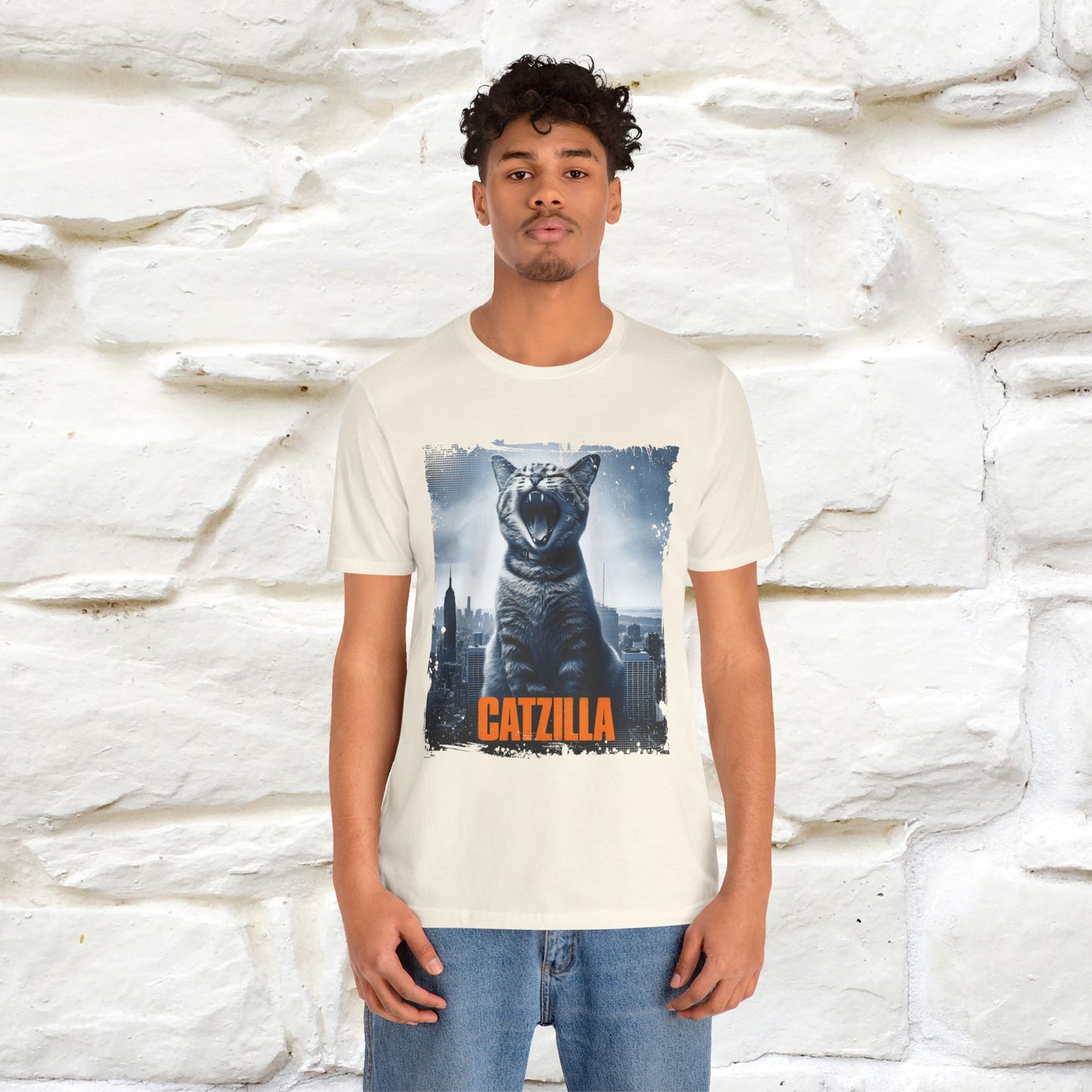 Catzilla T-Shirt | Cat T-Shirt | Nunu&Miao Studio - Nunu&Miao Studio