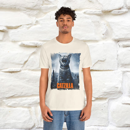 Catzilla T-Shirt | Cat T-Shirt | Nunu&Miao Studio - Nunu&Miao Studio