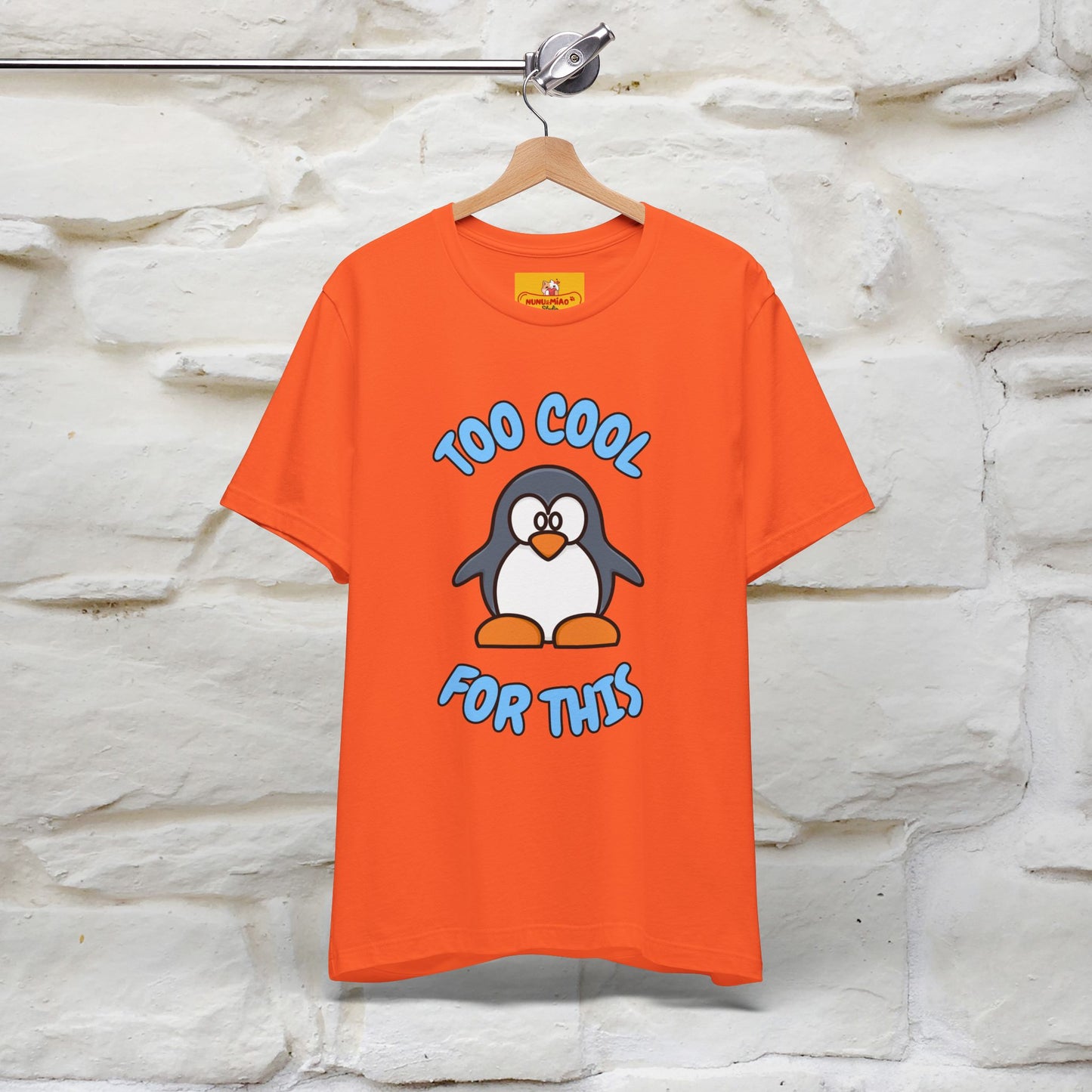 ''Too Cool For This" |Cat T-Shirt | Nunu&Miao Studio - Nunu&Miao Studio