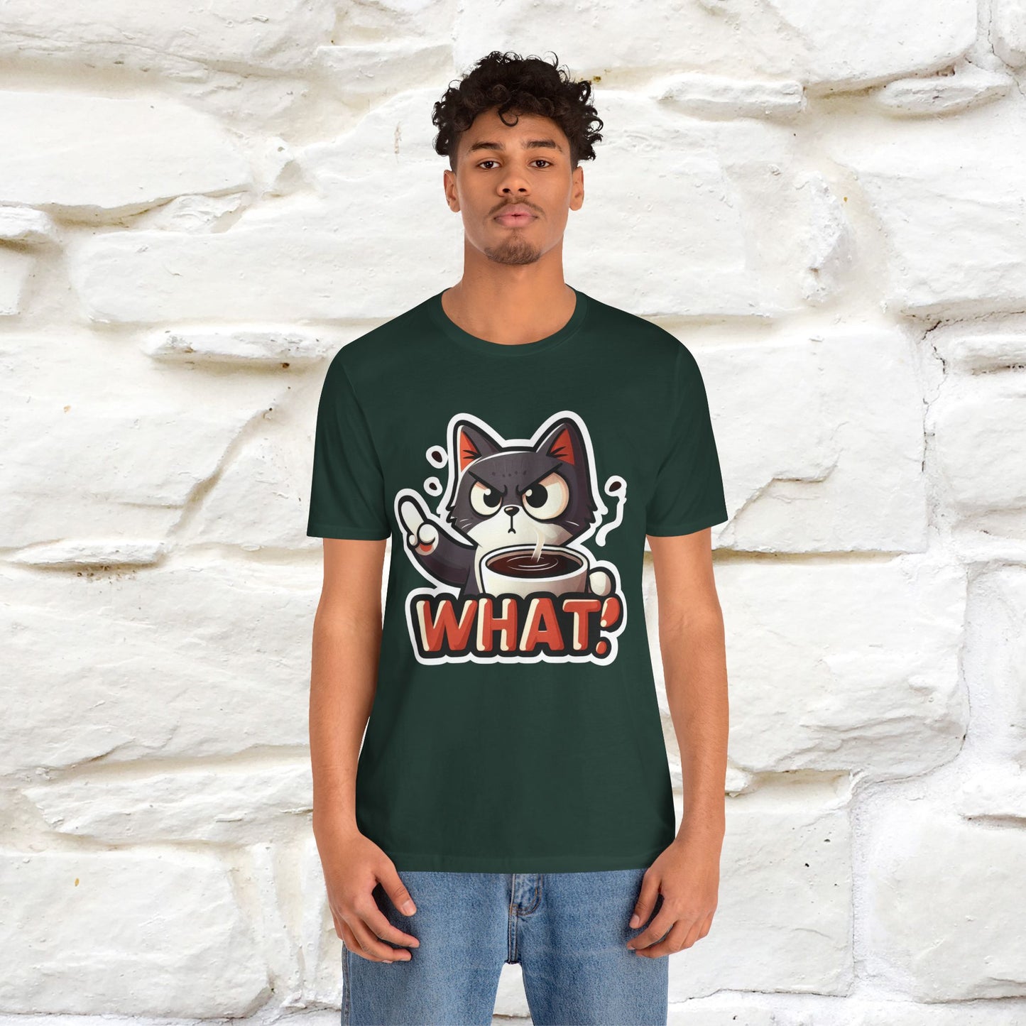 ''What !'' | Cat T-Shirt  | Nunu&Miao Studio - Nunu&Miao Studio
