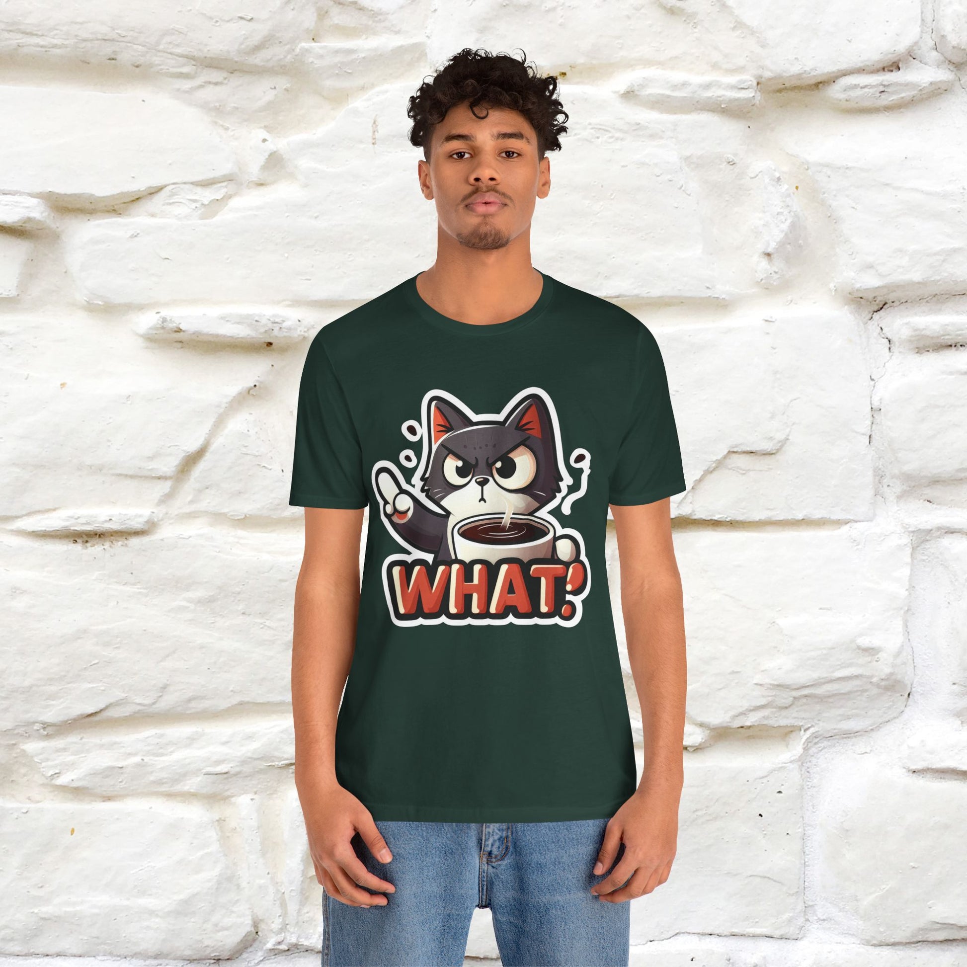 ''What !'' | Cat T-Shirt  | Nunu&Miao Studio - Nunu&Miao Studio