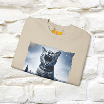 "Catzilla'' |Cat Sweatshirt | Nunu&Miao Studio