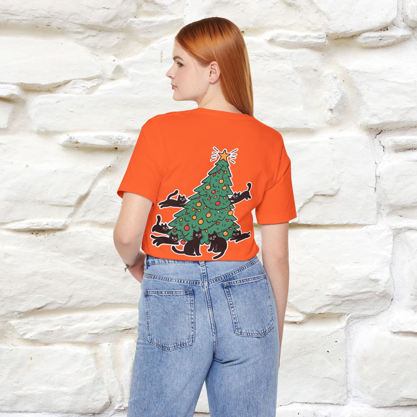 “Cat Christmas Tree” | Cat T-Shirt | Nunu&Miao Studio