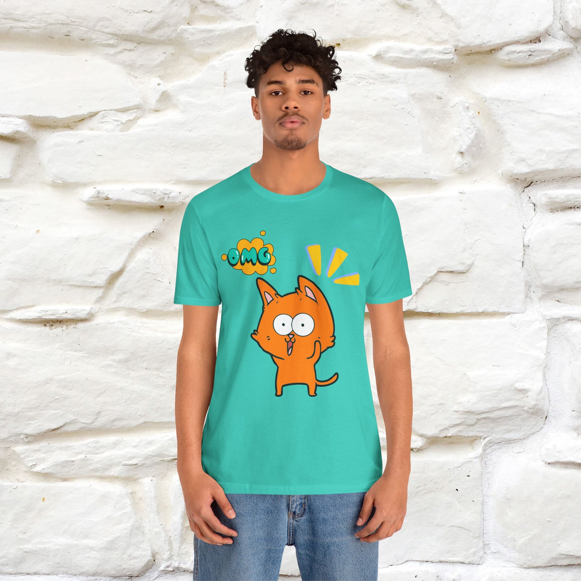''Oh My God'' Cat T-Shirt | Nunu&Miao Studio - Nunu&Miao Studio
