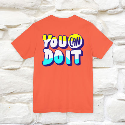 "You Can Do It'' | Front & Back Design | Nunu&Miao Studio - Nunu&Miao Studio