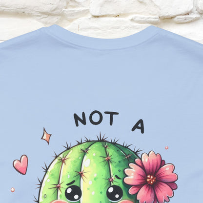 "Not A Hugger" |Funny T-Shirt | Front & Back Design|Nunu&Miao Studio - Nunu&Miao Studio