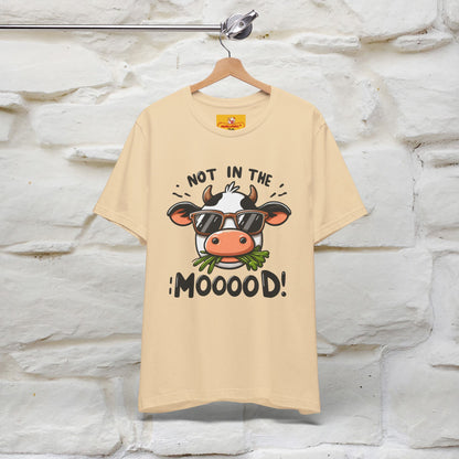 Not In The Moood – Funny Cow Pun T-Shirt | Nunu & Miao Studio - Nunu&Miao Studio