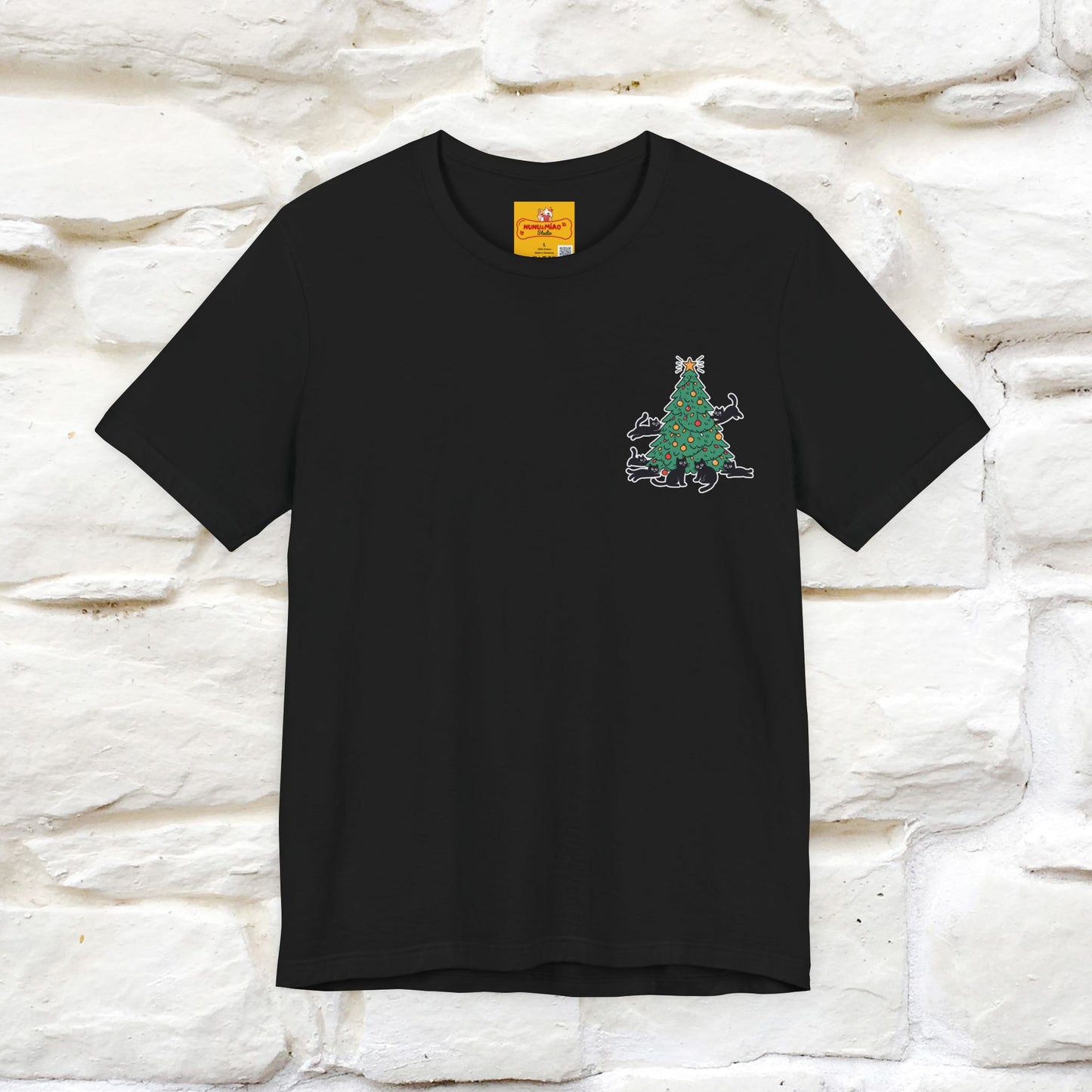 “Cat Christmas Tree” | Cat T-Shirt | Nunu&Miao Studio