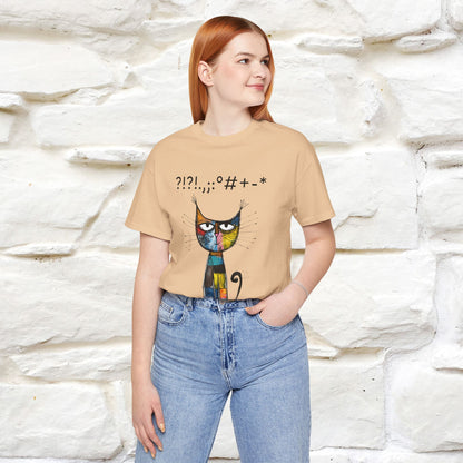 "Enigma" Cat T-shirt |Nunu&Miao Studio - Nunu&Miao Studio