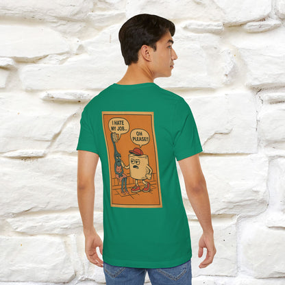 "I Hate My Job ... Oh Please" Funny Cat T-shirt |Nunu&Miao Studio - Nunu&Miao Studio