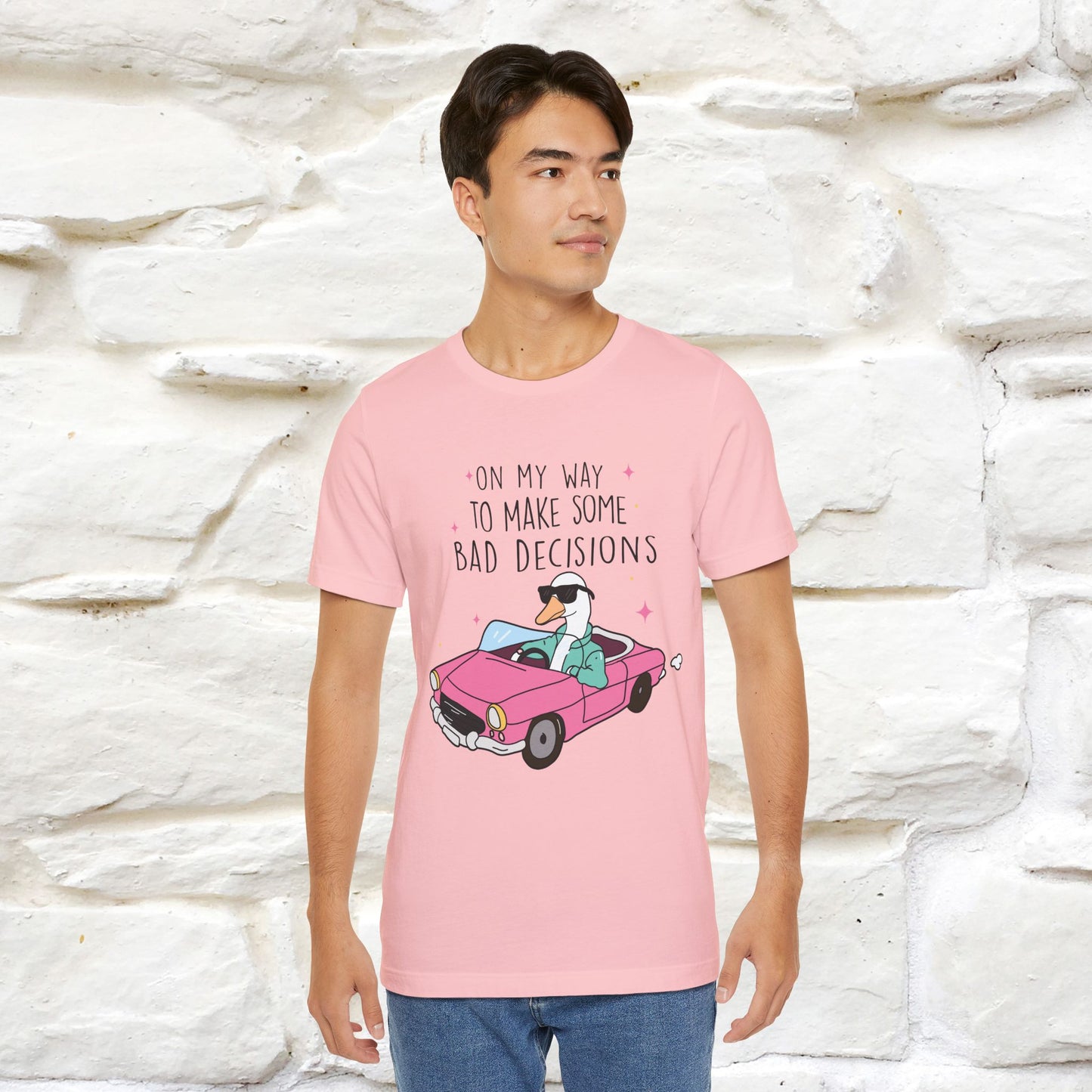 "On My Way To Make Some Bad Decisons"  Funny T-shirt |Nunu&Miao Studio - Nunu&Miao Studio