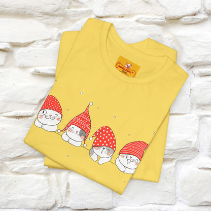 ''Christmas Cute'' |Cats T-shirt | Nunu&Miao Studio - Nunu&Miao Studio
