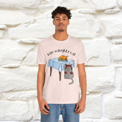 "Feliz Naughty Cat" |Funny Cat T-Shirt | Nunu&Miao Studio