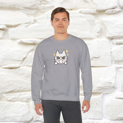 ''Don't Let Yourself Down.'' | Cute Cat Sweatshirt | Nunu&Miao Studio