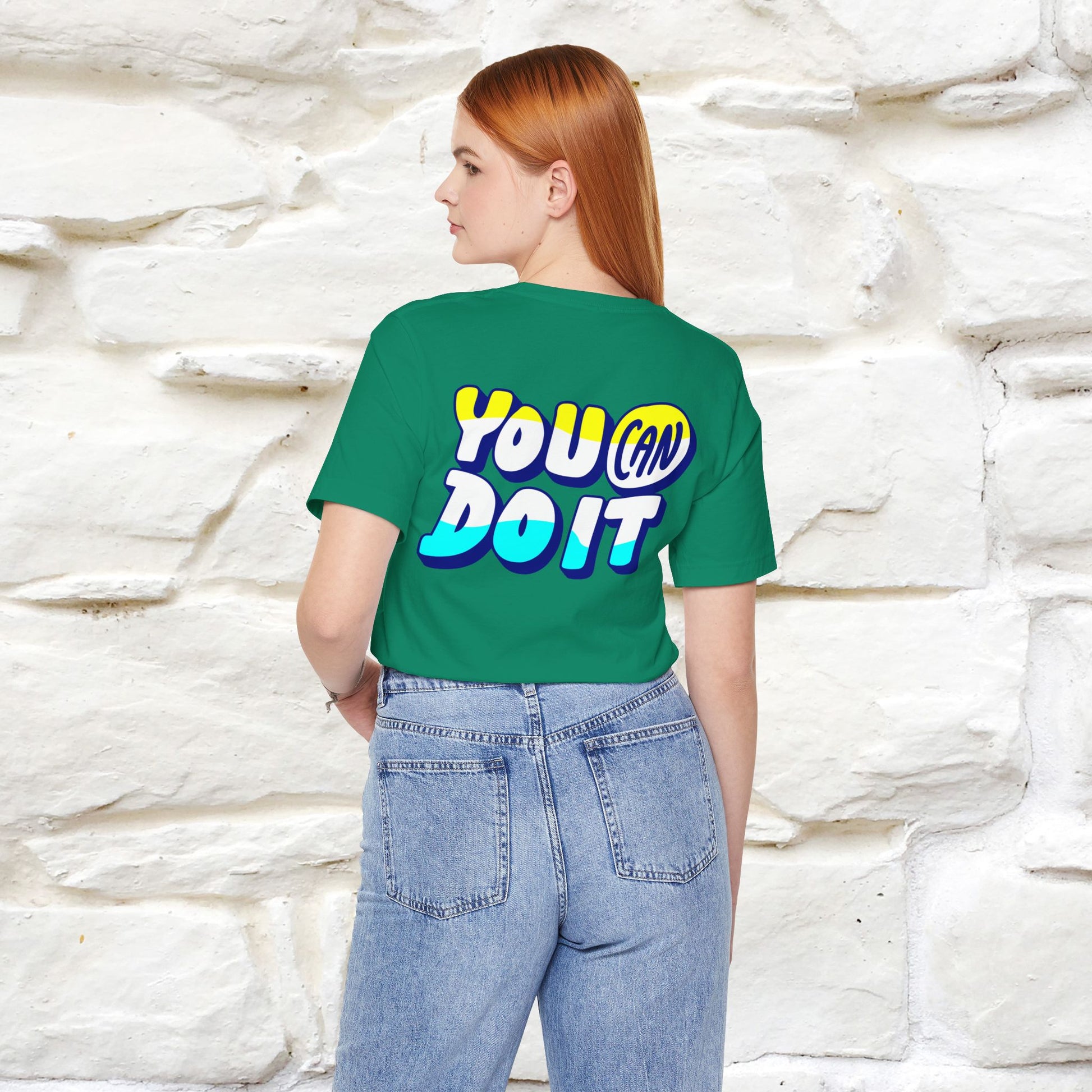 "You Can Do It'' | Front & Back Design | Nunu&Miao Studio - Nunu&Miao Studio