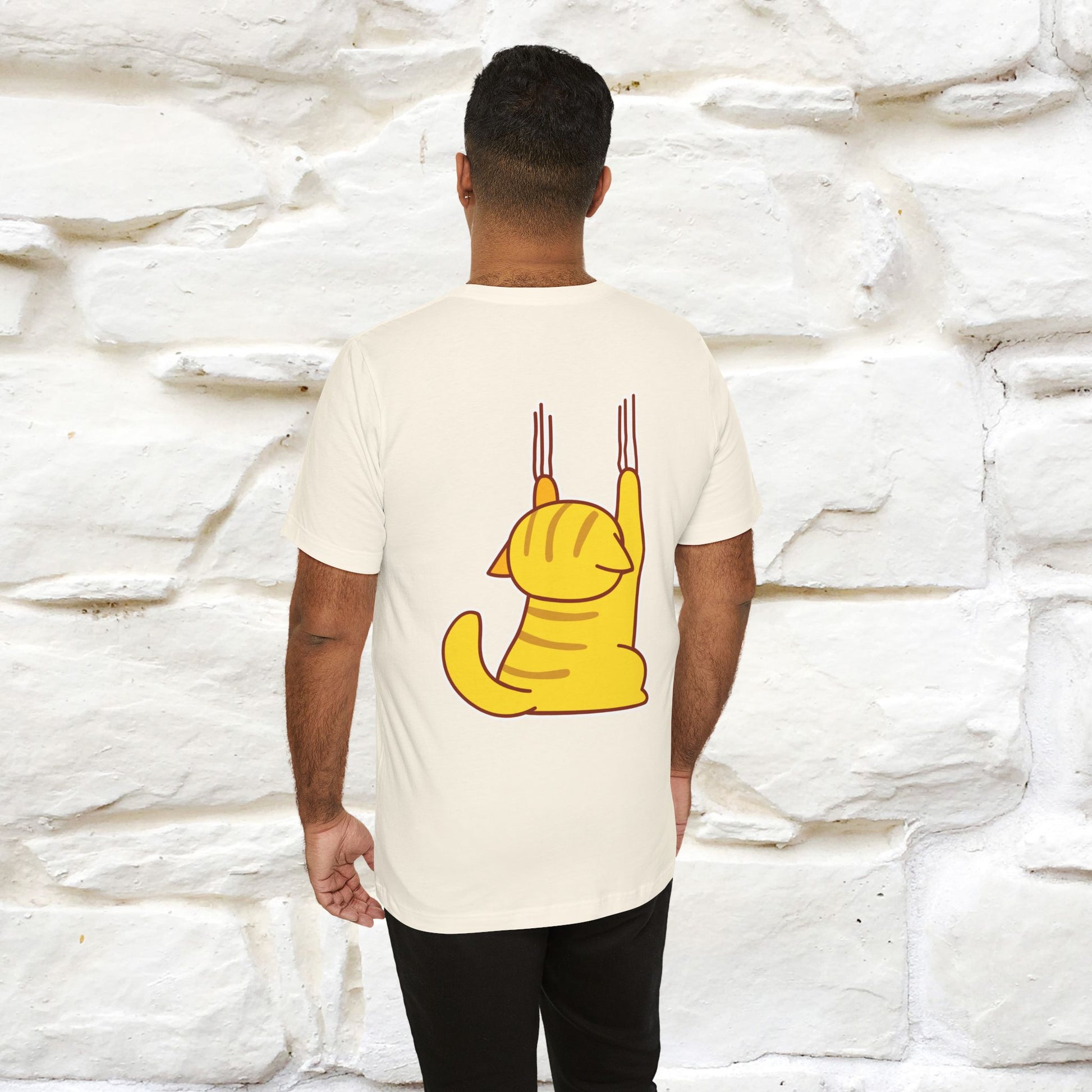 "It's Meawday" Cat T-shirt | Front & Back Design | Nunu&Miao Studio - Nunu&Miao Studio