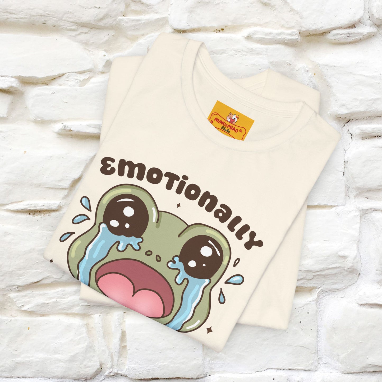 "Emotionally Fragile Handle With Care " Funny T-shirt |Nunu&Miao Studio - Nunu&Miao Studio