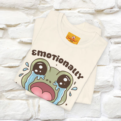 "Emotionally Fragile Handle With Care " Funny T-shirt |Nunu&Miao Studio - Nunu&Miao Studio