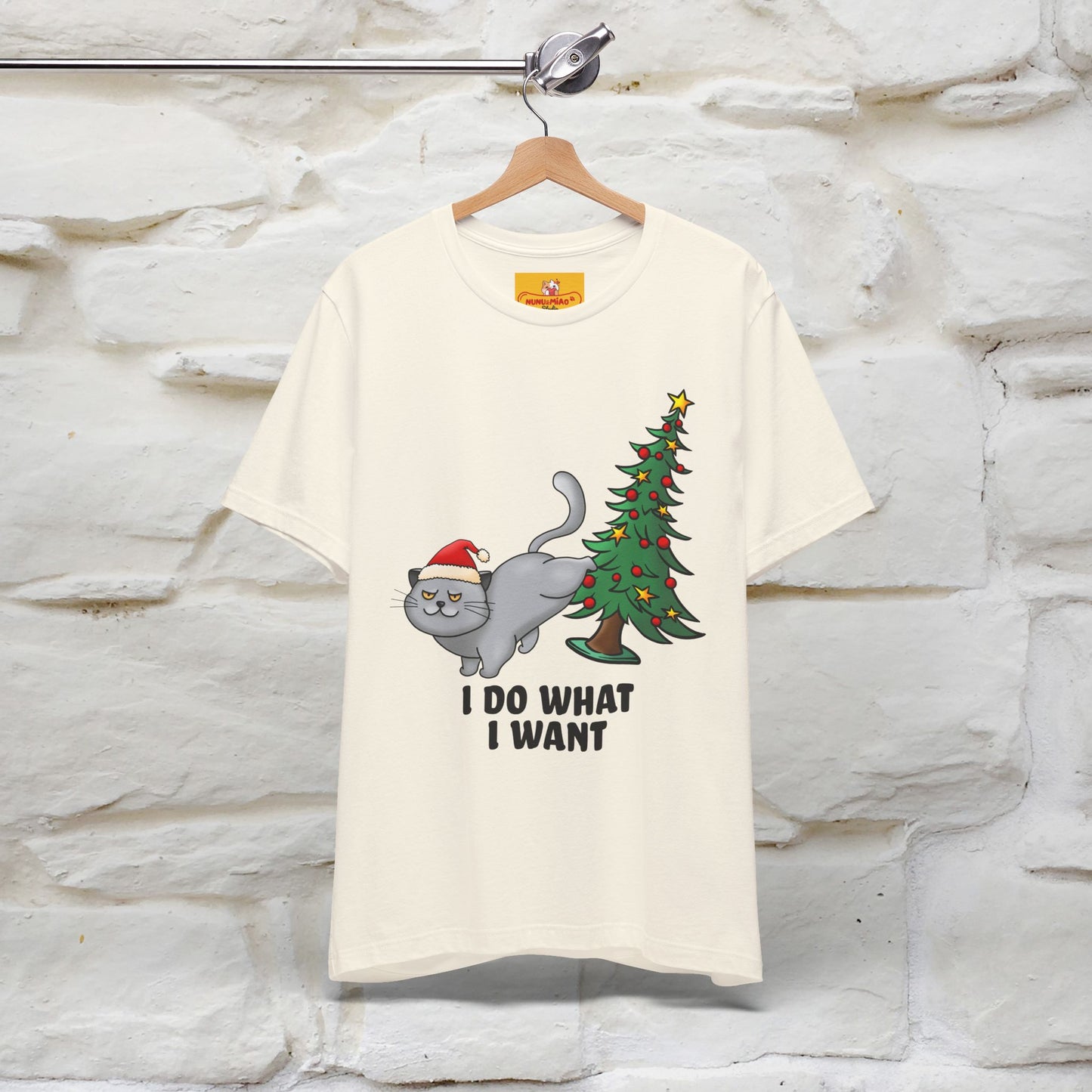 "I Do What I Want" |Funny Cat T-Shirt | Nunu&Miao Studio
