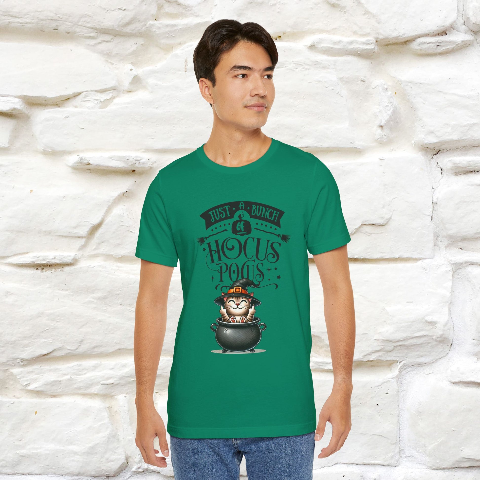 "Just A Bunch Of Hocus Pocus" Cat  T-shirt |Nunu&Miao Studio - Nunu&Miao Studio