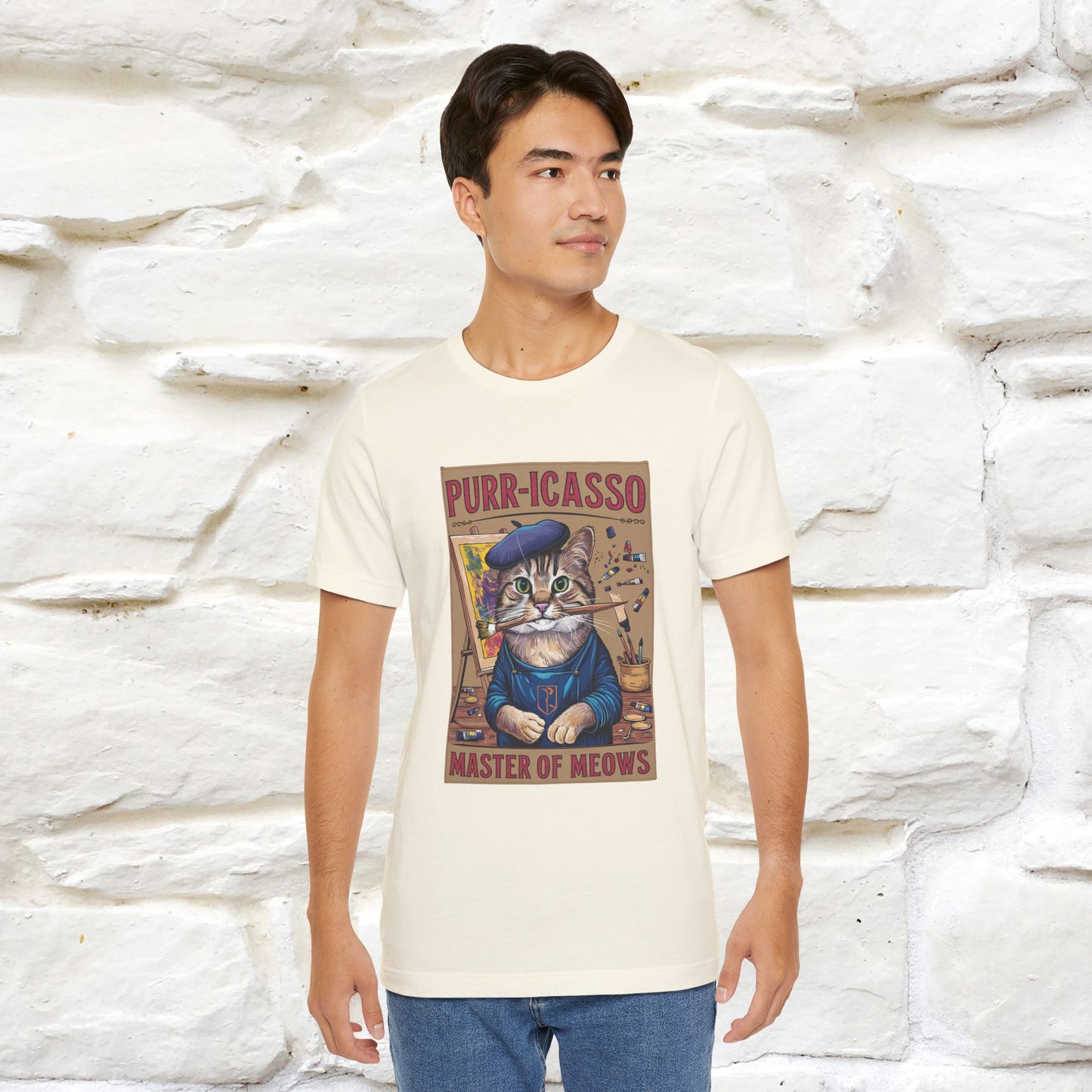 ''Purr-Icasso Masters Of Meows'' | CatT-Shirt | Nunu&Miao Studio - Nunu&Miao Studio
