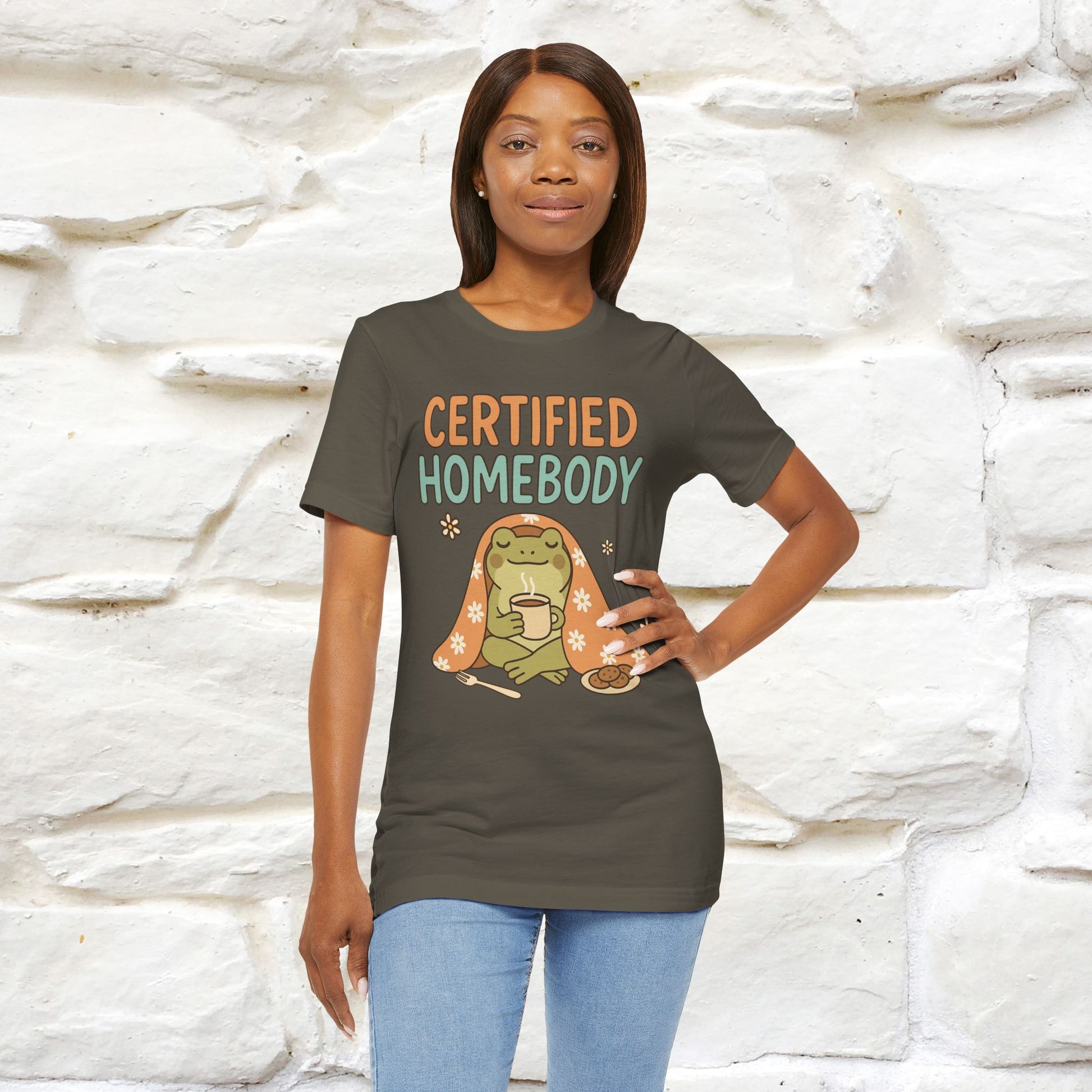 Certified Homebody Tee – Hilarious Lazy Lifestyle Shirt | Nunu & Miao Studio - Nunu&Miao Studio