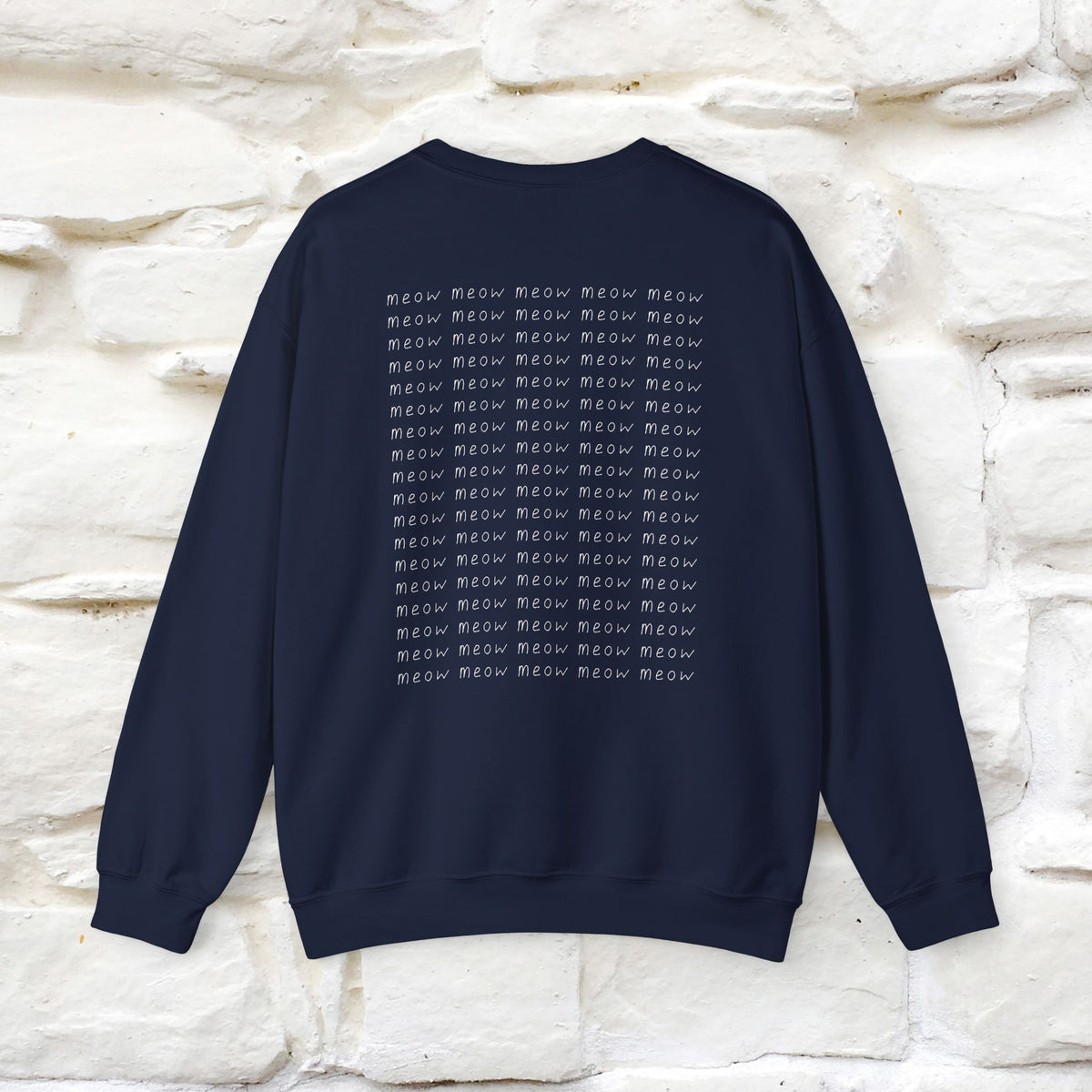 ''Meow.'' |Cat Sweatshirt | Nunu&Miao Studio