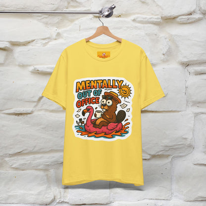 ''Mentally Out Of Office''|  Sarcastic Cat T-Shirt | Nunu&Miao Studio