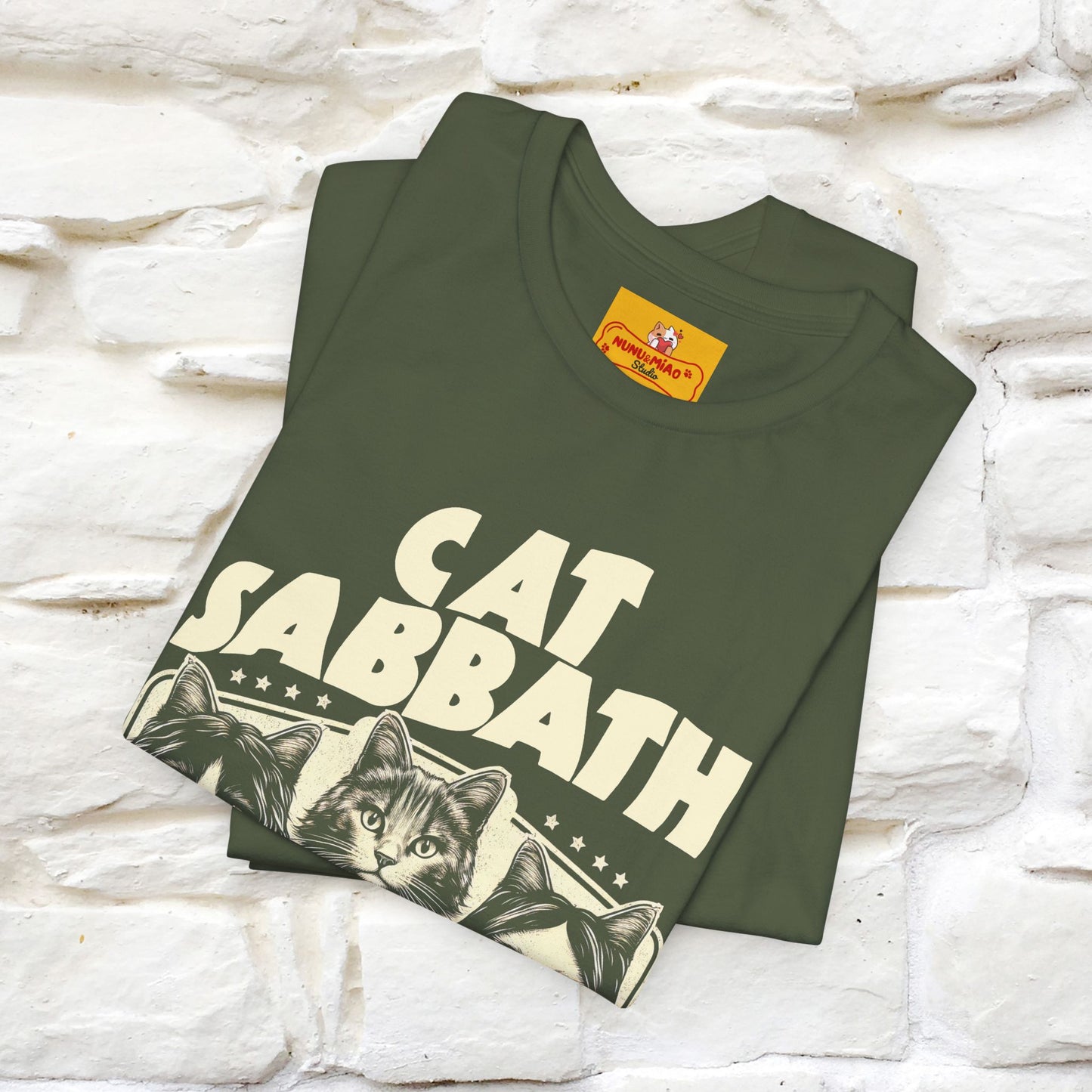 ''Cat Sabbath'' | CatT-Shirt | Nunu&Miao Studio - Nunu&Miao Studio