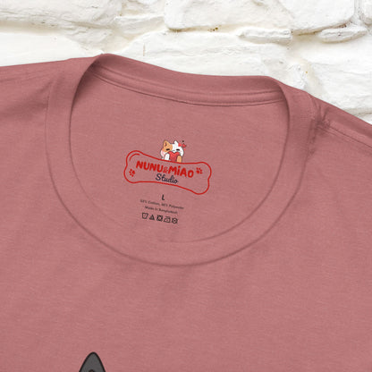 ''Life Begings After Coffe''  Cat T-shirt for Men and Women  100% Cotton* - Nunu&Miao Studio