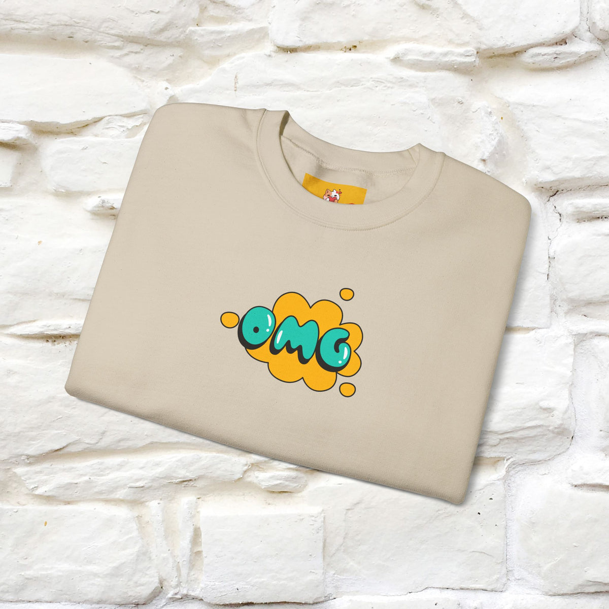 "OMG'' |Cat Sweatshirt | Nunu&Miao Studio