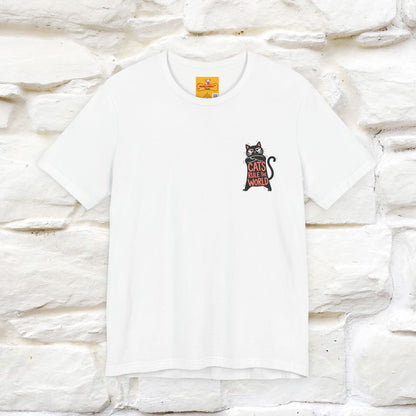 “Cats Rule The World” |Cat T-Shirt | Front & Back Design | Nunu&Miao Studio