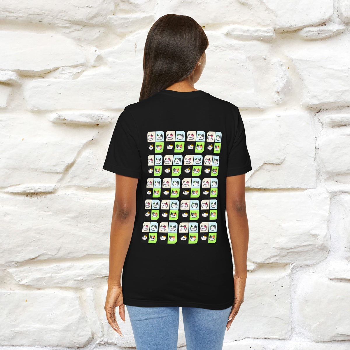 “Miaooo” | Cat T-Shirt | Front & Back Design | Nunu&Miao Studio